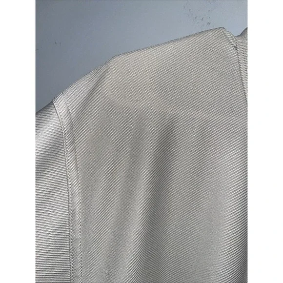 PGA Tour Polo Shirt Mens Large Tan Short Sleeve Golf Performance Good Ribbed - Picture 8 of 12